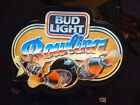 Bud Light Beer BOWLING Light Up Bar Sign Ball Pins Vintage Budweiser