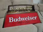 Budweiser Clydesdales Poker/Pool Table Light Sign Year 1986 Excellent Condition,