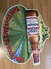 Vintage 1995 Budweiser Take Some Back To Pad Metal Sign 33 x 29 Frogs Bud Beer