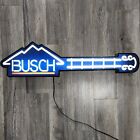 Anheuser Busch Budweiser Light Beer Sign Guitar Vintage KCS Industries 80's