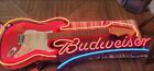 Budweiser Limited Edition Electric Guitar Neon Sign Rare King Of ARIA 2004