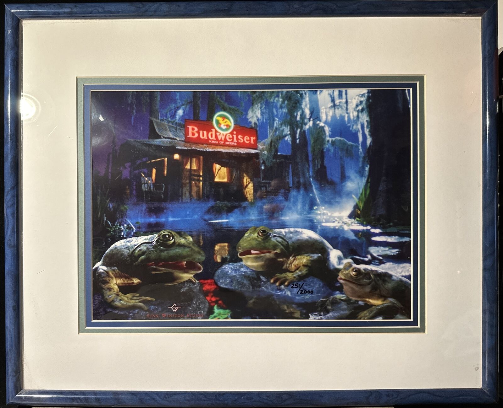 Stan Winston Studio Anheuser-Busch Budweiser Frogs Bud Light Beer Animation Art