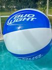 RARE Giant Inflatable 8 Panel 60in / 152cm Bud Light Advertising Beach Ball