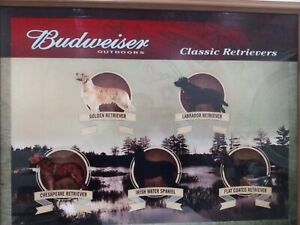 Budweiser Classic Retrievers Mirror Hunting Dogs 2010 Labrador Chesapeake