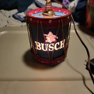 Vintage Anheuser Busch Beer Drum Bar Sign 3 Lights