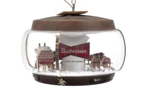 Vintage All Original Budweiser Clydesdale Parade Hanging Carousel Light