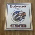 RARE Vintage Budweiser Salutes Military Mirror U.S. AIR FORCE EAGLE 1992