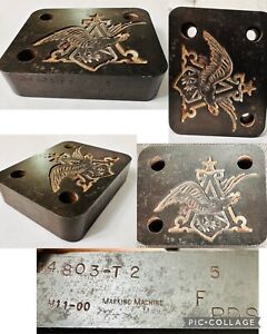 Budweiser Anheuser Busch Beer Industrial Manufacturing Steel Marking Machine Die