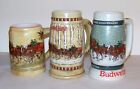 ?1980 1981 1982 1983 1984 Budweiser Holiday Series Steins Budweiser  all mint?