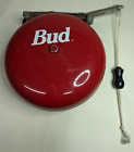 1990's Budweiser BUD Promotional Red Boxing Bell Great Man Cave Rare Working