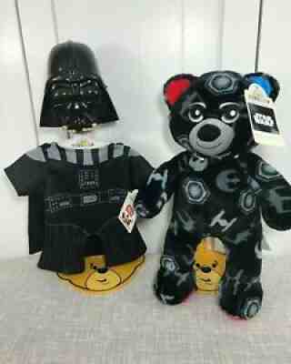 ð??¤ NEW Build A Bear Star Wars Dark Side Light Side Bear w/ Darth Vader Costume