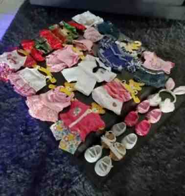 Build A Bear Workshop BABW Clothes Lot (Outfits Shoes Accessories Hangers)