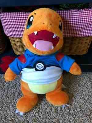 Build-A-Bear Workshop Talking Pokemon Charmander - EUC