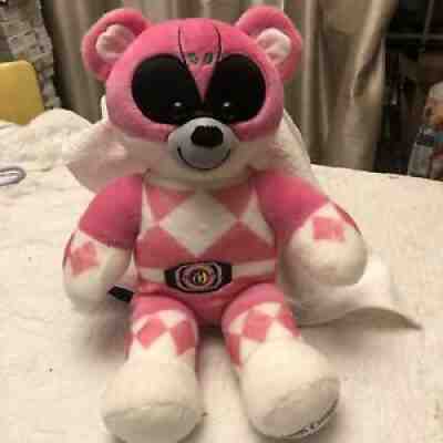 Retired Build A Bear Pink Power Ranger With Clothes