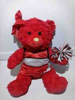 Build A Bear Rose Bear 2021 SOLD OUT Red Rose Bear Valentines Day RARE Gold Nose