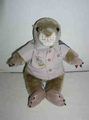 Build-A-Bear St. Louis Zoo Prairie Dog w/Ranger Uniform w/Pin-Patch~15 inch RARE