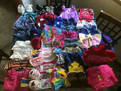 Huge Lot of Build a Bear, Bear, Clothes, Outfits, Shoes Accessories