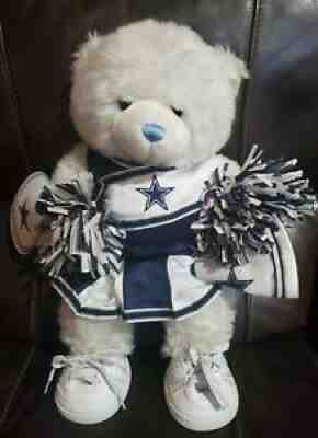 Dallas Cowboys Build-A-Bear Cheerleader Plush Stuffed Animal