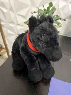 Build a Bear Black Mustang Rare HTF