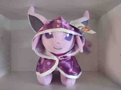 Pokemon Espeon Build-A-Bear W/Cape, Sound, And Sleeper! New!