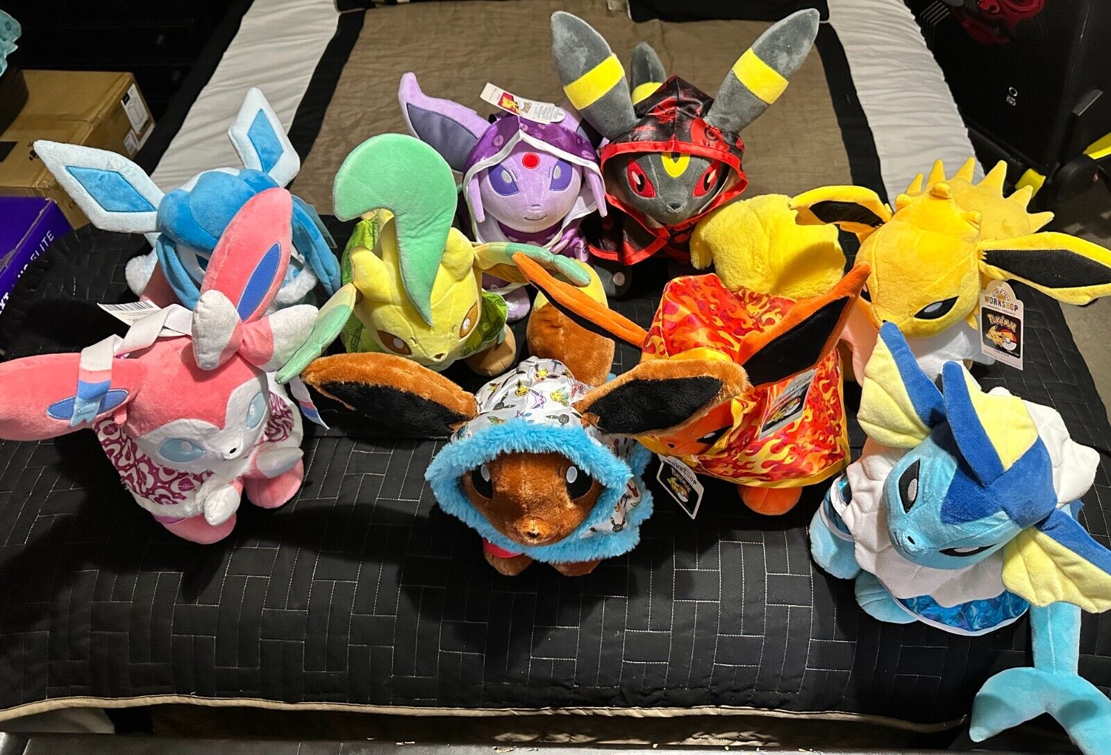 Pokemon Build-A-Bear Eevee Evolution Set