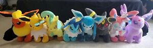Build A Bear Pokémon Eeveelution Lot NWT