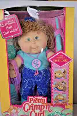 Vintage Cabbage Patch Kids Pretty Crimp'n Curl Western Bolo Tie Tongue Doll