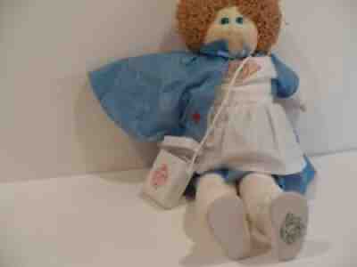 Cabbage Patch,Soft Sculpture Nurse Payne",Garnet Edition of original CPK's
