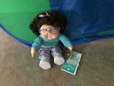 Cabbage Patch Kids Carmella Carmelle with glasses and teeth Excellent Used