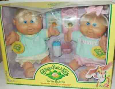 NIB Cabbage Patch Kids TWIN BABIES Jovani and Abril 2005
