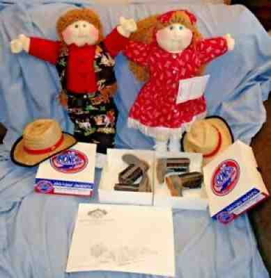 Vintage Cabbage Patch Soft Sculpture Dolls