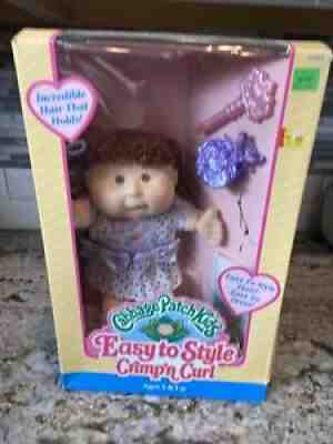 Cabbage Patch Kids Easy To Style Crimpn Curl Nannette Brandy New In Box