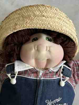 1978 LITTLE PEOPLE CABBAGE PATCH BOY DOLL SOFT & HAND SIGNED XAVIER ROBERTS!