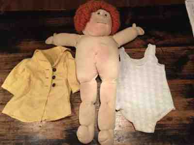 Rare 1978 Cabbage Patch Kid ~ Little People ~ Xavier Roberts Signed REJECT Doll