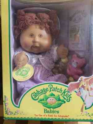 2005 Cabbage Patch Kids Babies Boy Blue Eyes Hassan Ellis Born August 29th NRFB