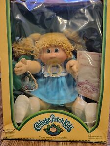 Vintage Jesmar ( Made In Spain)Cabbage Patch Kids Doll  NRFB Insert, Damaged Box
