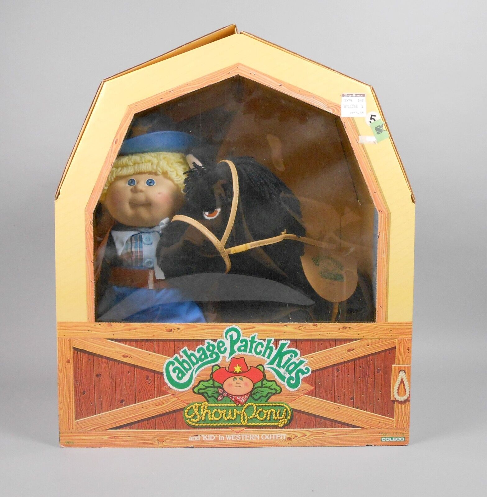 Cabbage Patch Kids Show Pony Horse & Western Girl Doll NRFB