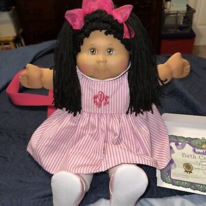 BLU Cabbage Patch Doll Kid K2 Babyland Exclusive Brown TRU Mint Elena Isabelle