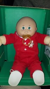 Rare Vintage '83 Jesmar Cabbage Patch Kids BOY Freckles, Green Eyes, Pacifier