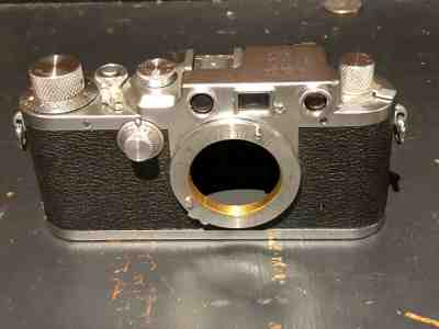 Leica IIIC 3C Rangefinder LTM39 Camera Body Serial # 418827