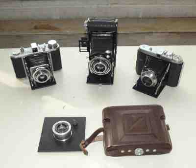 Folding cameras-Balda, Dacora, Frank Six/Tosei Koki & Perfex 75mm enlarging 