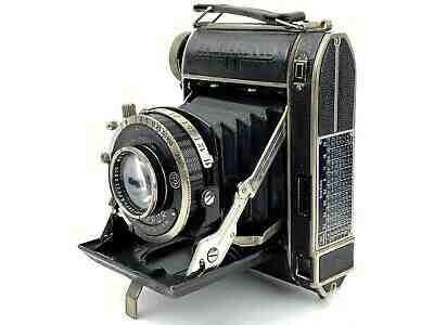 Balda Baldaxette II Black Vintage Rangefinder Camera w/ Xenar 7.5cm  - Rare 