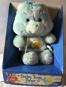 Vintage 80’s Care Bears Baby Tugs Bear Plush New In Box