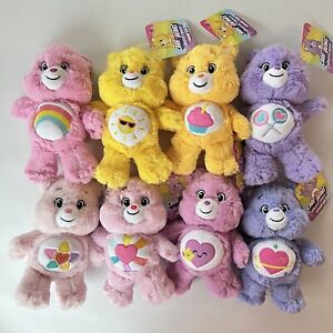 Care Bears Set of 8 BIG W Lot Cheer Funshine Share Daydream True Heart Take Care