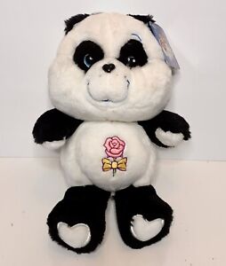 Care Bear Perfect Panda 20th Anniversary 12" Plush with Tags - Pink Rose Tummy