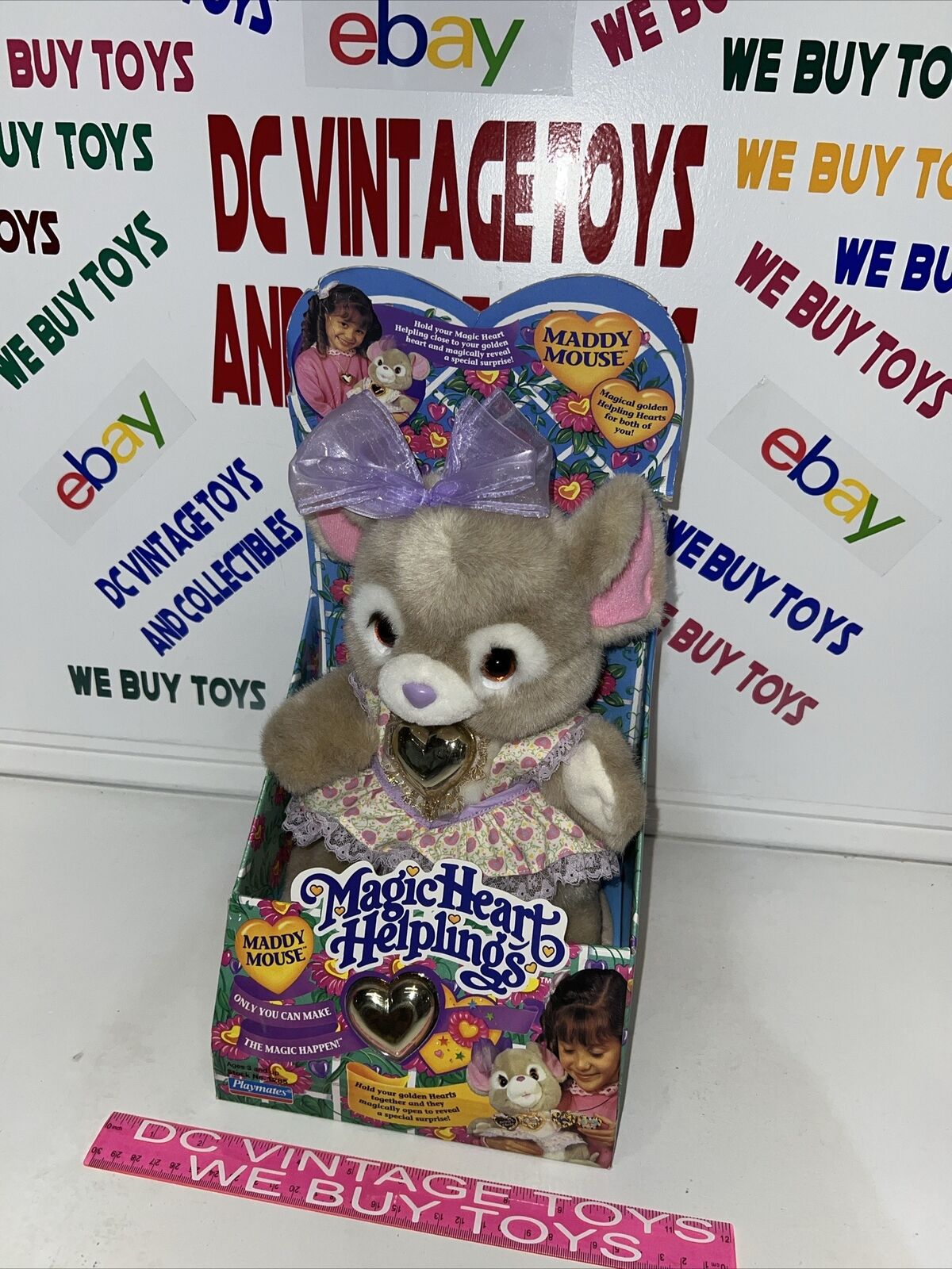Maddy Mouse Bear Magic Heart Helplings Playmates K/O Care Bear Cousins '94 ?