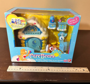 Care Bears Bedtime Bear's Care-a-Lot House Play Along 2003 New Opened Box