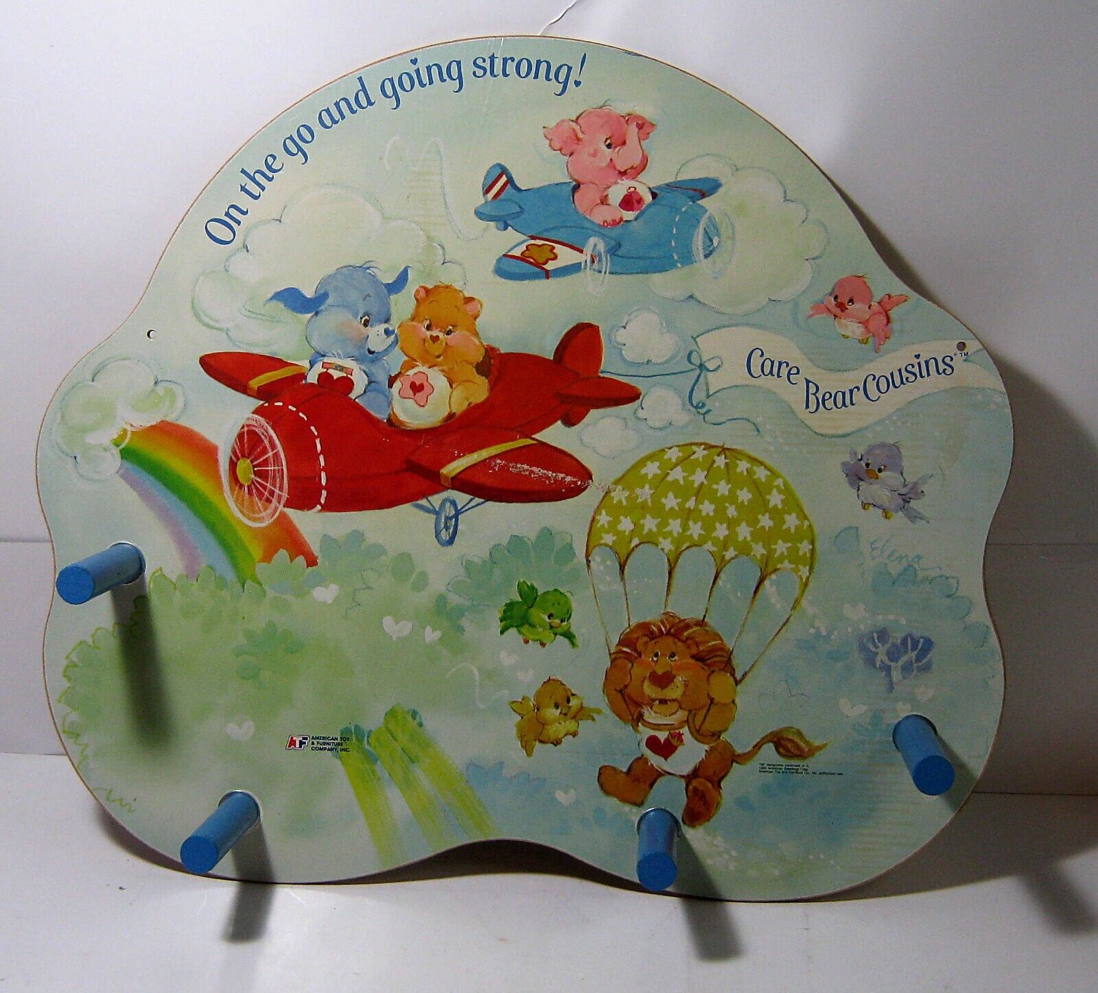 New ListingVintage 1985 Care Bear Cousins Clothes Hat Accessory Rack RARE!