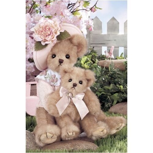 MOMMY CARES-A-LOT Bearington 14" Bear New 2007 #165301 MOTHER'S DAY w/tags Rare