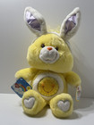 RARE 20th Ann Care Bear FUNSHINE BEAR EASTER BUNNY 20" LARGE NWT!
